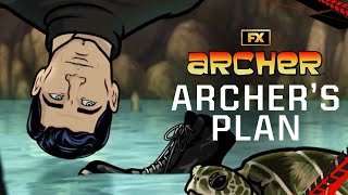 Archers NoStep Plan  Scene  Archer  FX [upl. by Dominy672]