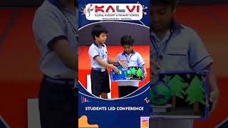 MadhavS  DharshanM  STUDENTS LED CONFERENCE  Kalvi Global Nursery amp Primary School [upl. by Eelinej]