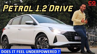 Hyundai i20 Petrol 12 Drive Review  Real Life Mileage amp Power  Petrol Automatic CVTIVT 🔥 [upl. by Bertero660]