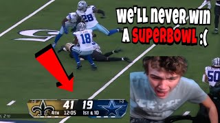 Cowboys Fan Reacts to New Orleans Saints vs Dallas Cowboys  2024 Week 2 Game Highlights [upl. by Ahsed676]