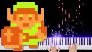 Dungeon  The Legend of Zelda NES Piano Cover [upl. by Etteyniv]