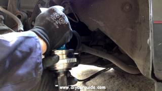 Honda Civic Type R CV Joint Replacment [upl. by Nauht]