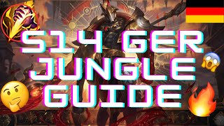 🔥 JUNGLE GUIDE GERMAN Season 14 League of Legends Jungle Position FÜR ANFÄNGER erklärt JGL DIFF 🔥 [upl. by Keeton591]