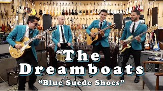 The Dreamboats quotBlue Suede Shoesquot at Normans Rare Guitars [upl. by Nivrad]