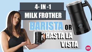 4 in 1 Automatic Electric Milk Frother Machine Honest Product Review  WBMTV [upl. by Heymann256]