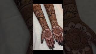 Bridal mehndi full handbridal mehndi latest design viral video [upl. by Rundgren]