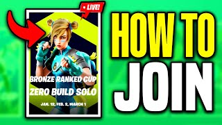 How to Join Tournaments in Fortnite 2024  Full Guide [upl. by Repooc]