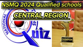 NSMQ 2024 Qualified schools from Central Region  HOLICO knocked out of the contest 💔 [upl. by Sacram261]