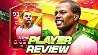 5⭐4⭐ 93 GOLAZO HERO ALOWAIRAN PLAYER REVIEW  FC 24 Ultimate Team [upl. by Jacob]