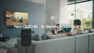 QSoundbar Ultimatives HeimkinoErlebnis  Samsung [upl. by Imena]