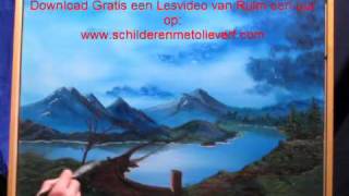 schilderen met olieverf video cursus promo 3mp4 [upl. by Sihun]