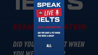 Did you have a pet when you were a child IELTS Speaking Practice [upl. by Ettenor]