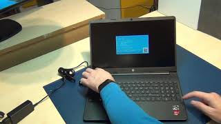 How to install Windows 11 on 2021 HP Hewlett Packard Laptop Notebook 15S TPM enabled Device state [upl. by Mountfort]