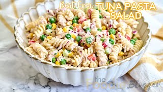 20Minute Creamy Tuna Pasta Salad  Easy Quick amp Delicious [upl. by Varian]