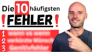 Die 10 schlimmsten Grammatikfehler die fast alle machen Du auch [upl. by Illah]