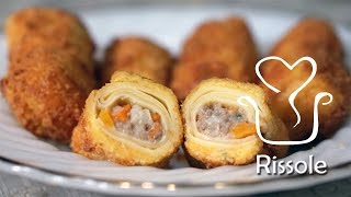 Simple recipe Making Indonesia Rissole [upl. by Aimekahs]