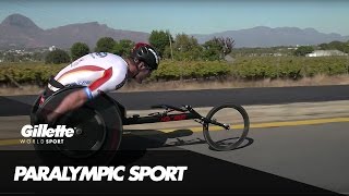 The Art of Wheelchair Racing  Gillette World Sport [upl. by Ahras428]