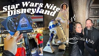 Star Wars Nite Disneyland Star Wars Nite special food offerings [upl. by Akiaki]