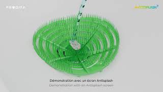 PRODIFA  Ecran urinoir Antisplash antiéclaboussures [upl. by Airres]