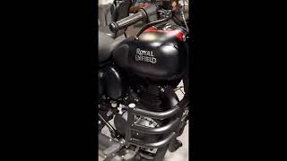 Royal Enfield Classic Delivery Royal Enfield Classic Reborn Royal Enfield Matte Black Color360P [upl. by Htor]