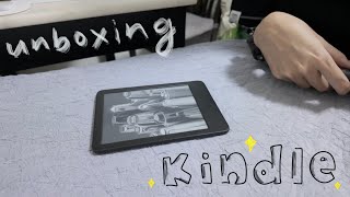 unboxing kindle 2022 [upl. by Johnston]