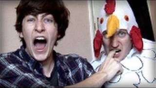 Chicken bit my finger  again  Charlie Bit My Finger Parody [upl. by Ysdnyl]