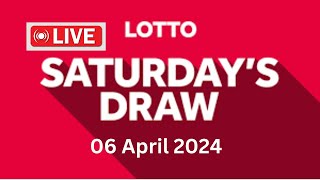 The National Lottery Lotto Draw Live Results from Saturday 06 April 2024  lotto live [upl. by Lzeil881]