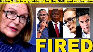 Helen Zille in TEARS as GNU kicks her and John Steenhuisen out of the coalition for insobordination [upl. by Annad]