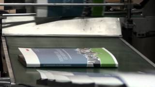 JMD Robot Binder 2000 DRUPA 2012 with Horizon HT70 Trimmer [upl. by Painter]