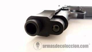 Pistola de gas M92 Kwc con Blowback armasdecoleccioncom [upl. by Asyal216]