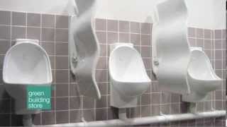 Airflush waterless urinal system  Green Building Store [upl. by Barr]