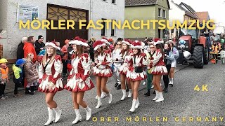 Mörler Fastnachtsumzug 2024 II Carnival II OberMörlen Germany II 4K [upl. by Barling304]