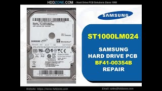 ST1000LM024 Samsung HDD PCB Repair BF4100354B [upl. by Ennasus427]