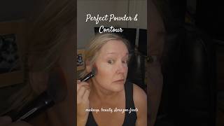 Perfect Powder amp Contour Quick Application Tips MakeupTips ContourTutorial FlawlessFinish [upl. by Gnaig908]