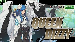 GUILTY GEAR STRIVE Season Pass 4 Playable Character 1 Queen Dizzy Trailer [upl. by Tiphani626]