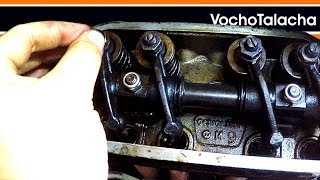 Ajuste de punterías o válvulas a vocho fuel injection o convertido a carburador  VochoTalacha [upl. by Oriana]