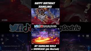 Happy birthday Xiangling  To celebrate heres a showcase with my build GenshinImpact Shorts [upl. by Sille]