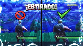 como tener resolucion estirada en fortnite sin amd e invidia pc [upl. by Regdor]