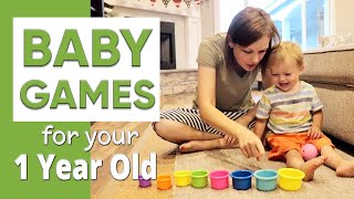 Learning Games for a 1 Year Old [upl. by Kirt]