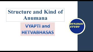 Structure and Kind of Anumana Vyapti Invariable Relation Hetvabhasas Fallacies of Inference [upl. by Rutger]