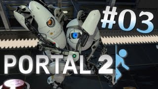 Portal 2 Gameplay  Lets Play Together Blind FULL HD 03  Sau knapp [upl. by Hasile950]