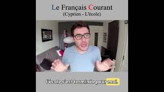 🎥 Apprenez le Français avec Cyprien  Lécole [upl. by Ellora664]