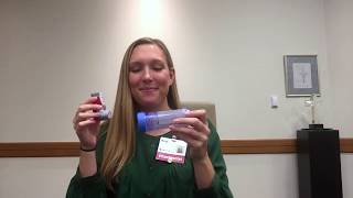 How to Use MDI Inhaler with Spacer [upl. by Close812]