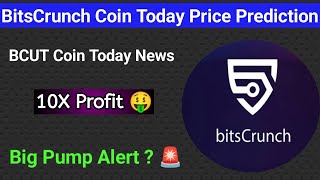 Bitscrunch coin price prediction 2024  Bcut coin today news  Bcut coin price prediction [upl. by Iaw818]