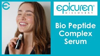 Bio Peptide Complex Serum  Epicuren Discovery [upl. by Aratahc]