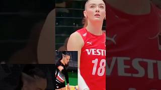 shorts zehra gunes vollyball match highlights [upl. by Renat]