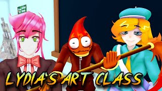 Lydias Art Class TRUE ENDING Full Walkthrough  Roblox [upl. by Dnomsed]