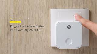 How to set up Yale Connect WiFi Bridge [upl. by Tyler797]