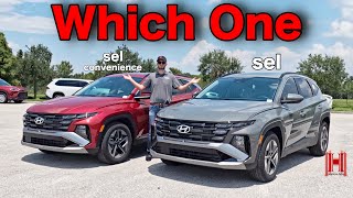 2025 Hyundai Tucson sel VS sel convenience  What You’re Missing All Specs ampTest Drive [upl. by Sajovich]