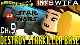 LEGO Star Wars The Force Awakens Ch 9 Destroy Starkiller Base MINIKITSRegenerating Hearts RED BRICK [upl. by Middendorf]